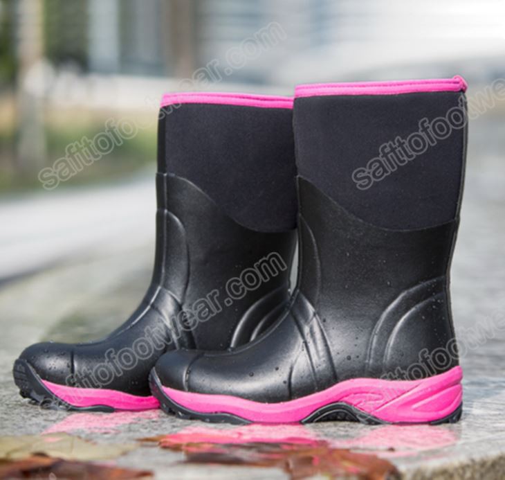 Bottes imperméables en caoutchouc antidérapantes