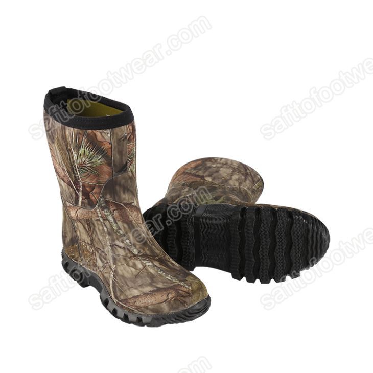 Bottes de chasse d'extérieur camouflage pour enfants