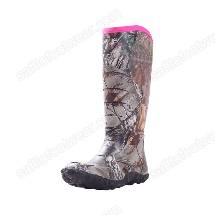 Bottes de chasse en caoutchouc pour zones humides